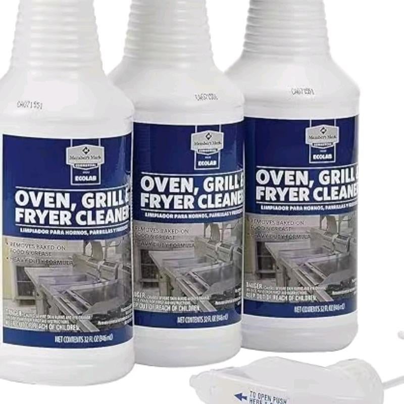 Member's Mark Commercial Oven, Grill, and Fryer Cleaner for Home Kitchen Use