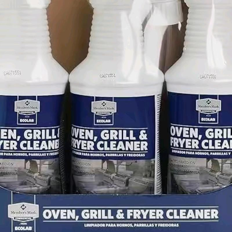 Member's Mark Commercial Oven, Grill, and Fryer Cleaner for Home Kitchen Use