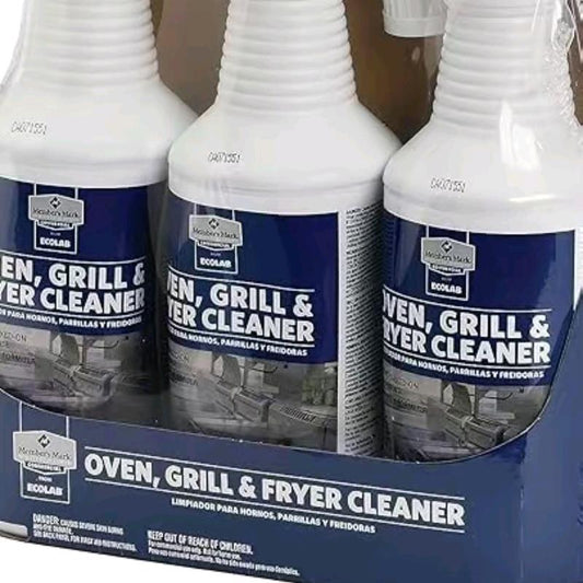 Member's Mark Commercial Oven, Grill, and Fryer Cleaner for Home Kitchen Use