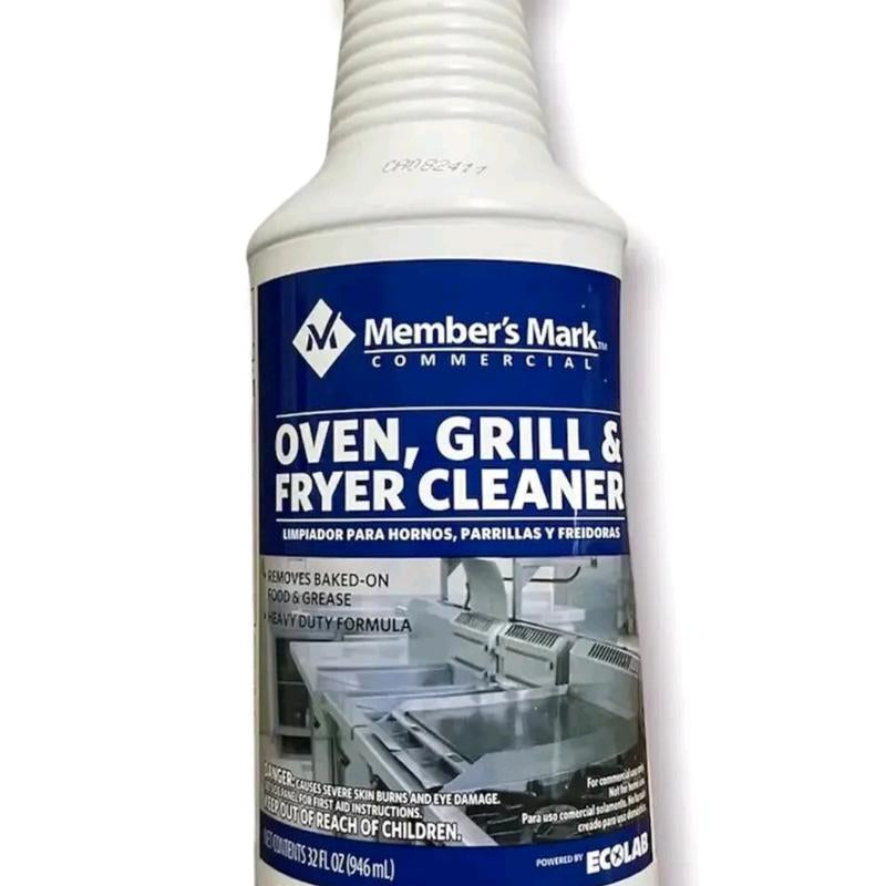 Member's Mark Commercial Oven, Grill, and Fryer Cleaner for Home Kitchen Use